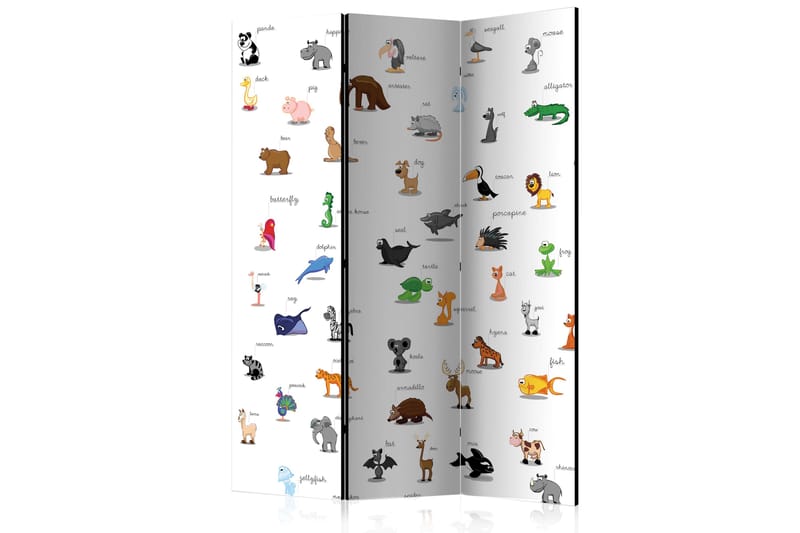 Rumsavdelare Barn Animals 135x172 cm - Artgeist sp. z o. o. - Inredning - Rumsavdelare - Vikskärm