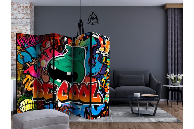Rumsavdelare - Be Cool II 225x172 - Artgeist sp. z o. o. - Inredning - Rumsavdelare - Vikskärm