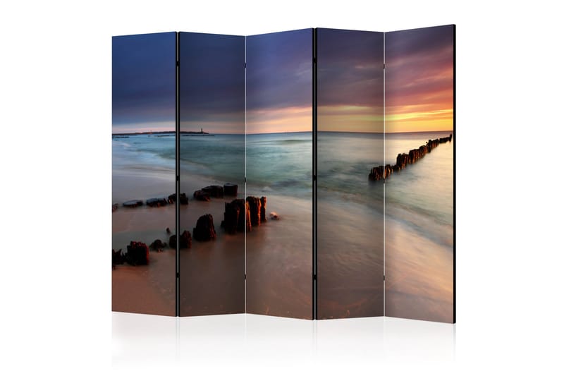 Rumsavdelare - beach - sunrise II 225x172 - Artgeist sp. z o. o. - Inredning - Rumsavdelare - Vikskärm