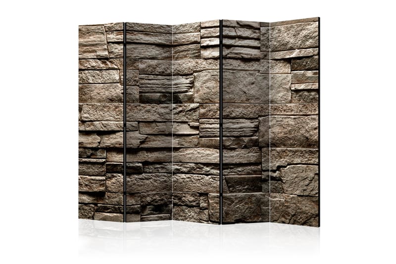 Rumsavdelare - Beautiful Brown Stone II 225x172 - Artgeist sp. z o. o. - Inredning - Rumsavdelare - Vikskärm