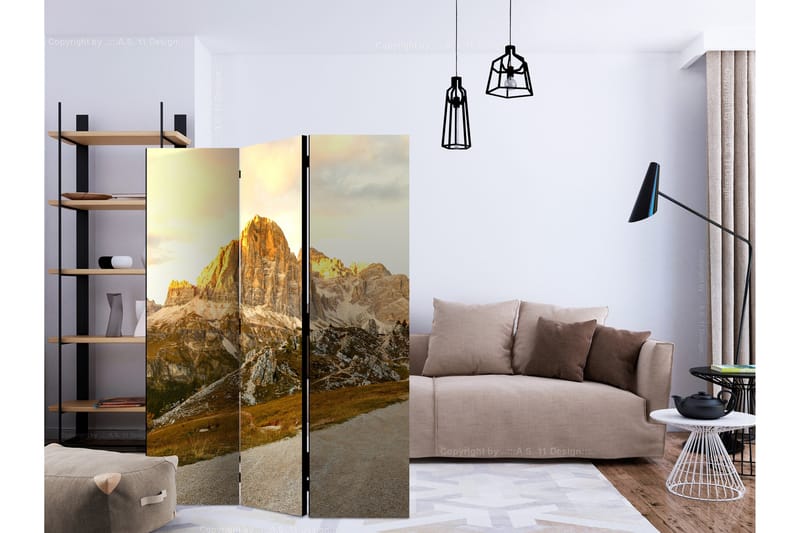 Rumsavdelare - Beautiful Dolomites 135x172 - Artgeist sp. z o. o. - Inredning - Rumsavdelare - Vikskärm