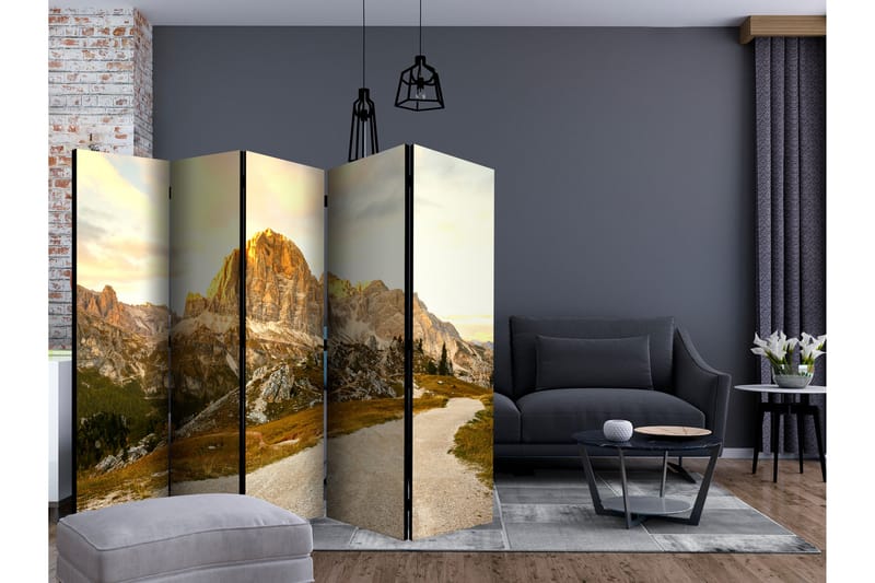 Rumsavdelare - Beautiful Dolomites II 225x172 - Artgeist sp. z o. o. - Inredning - Rumsavdelare - Vikskärm