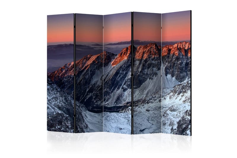 Rumsavdelare - Beautiful sunrise in the Rocky 225x172, Artgeist sp. z o. o.