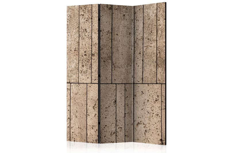 Rumsavdelare - Beige Wall 135x172 - Artgeist sp. z o. o. - Inredning - Rumsavdelare - Vikskärm