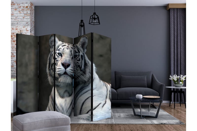 Rumsavdelare - Bengali tiger in zoo II 225x172 - Artgeist sp. z o. o. - Inredning - Rumsavdelare - Vikskärm