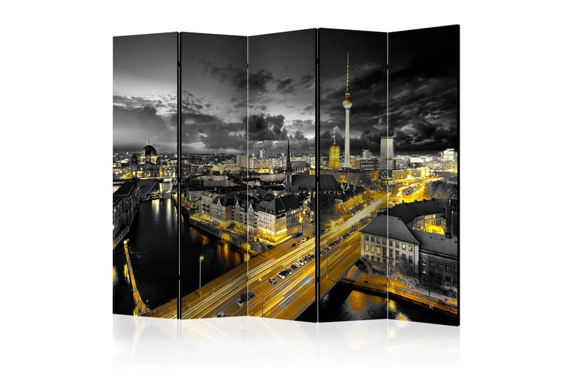 Rumsavdelare - Berlin at night II 225x172 - Artgeist sp. z o. o. - Inredning - Rumsavdelare - Vikskärm