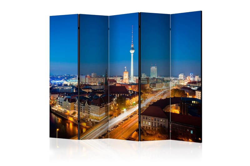 Rumsavdelare - Berlin by night II 225x172, Artgeist sp. z o. o.