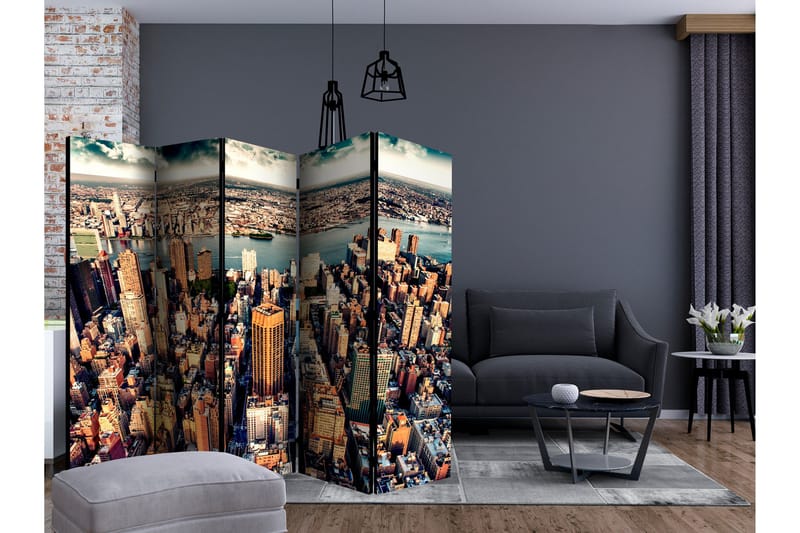 Rumsavdelare - Bird's Eye View of New York II 225x172 - Artgeist sp. z o. o. - Inredning - Rumsavdelare - Vikskärm