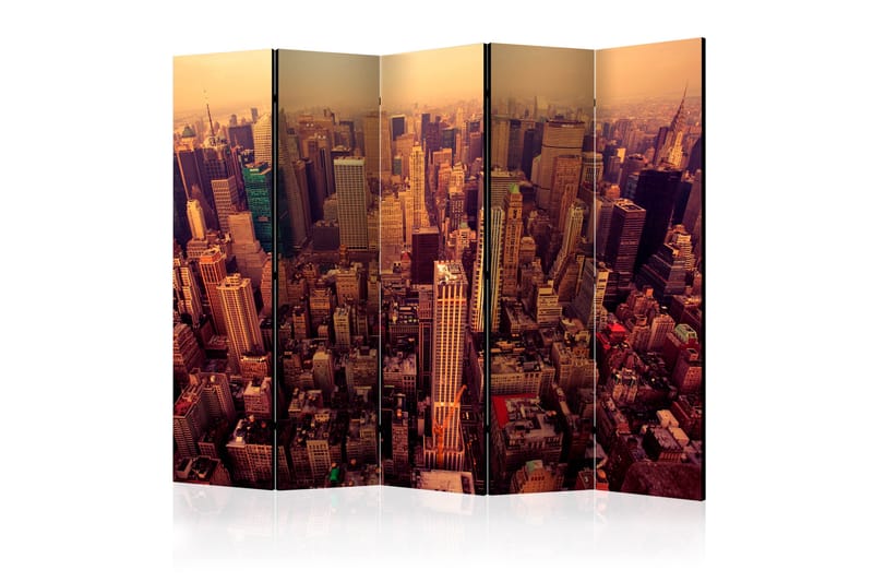 Rumsavdelare - Bird Eye View Of Manhattan 225x172 - Artgeist sp. z o. o. - Inredning - Rumsavdelare - Vikskärm