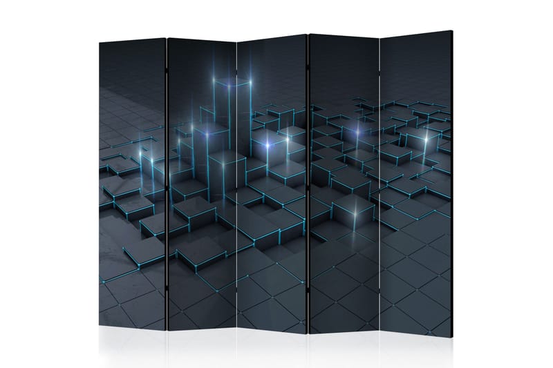 Rumsavdelare Black City 225x172, Artgeist sp. z o. o.