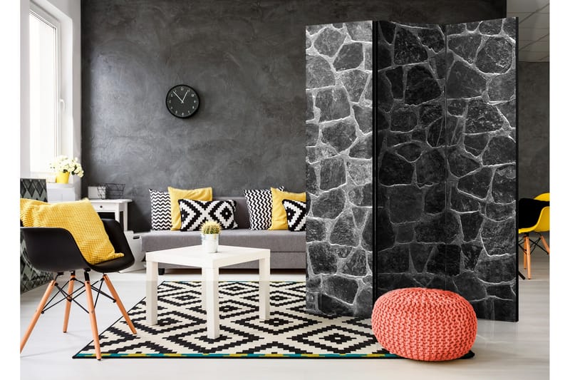 Rumsavdelare Black Stones 135x172 - Artgeist sp. z o. o. - Inredning - Rumsavdelare - Vikskärm