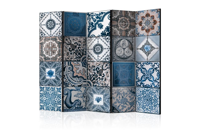 Rumsavdelare Blue Arabesque II 225x172 cm, Artgeist sp. z o. o.