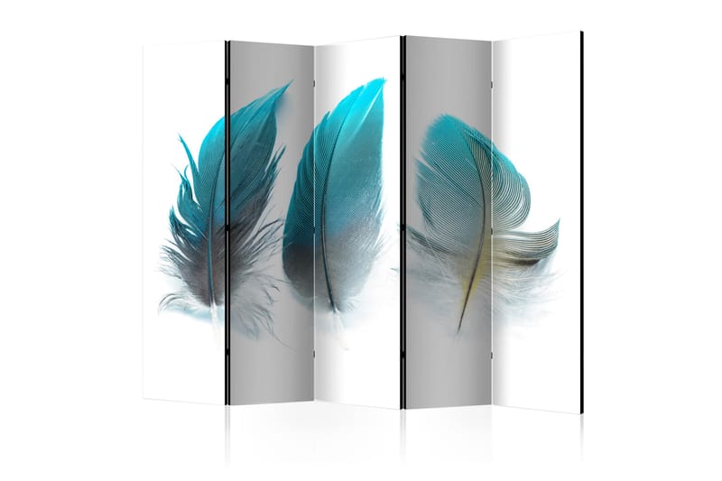 Rumsavdelare Blue Feathers 225x172 - Artgeist sp. z o. o. - Inredning - Rumsavdelare - Vikskärm