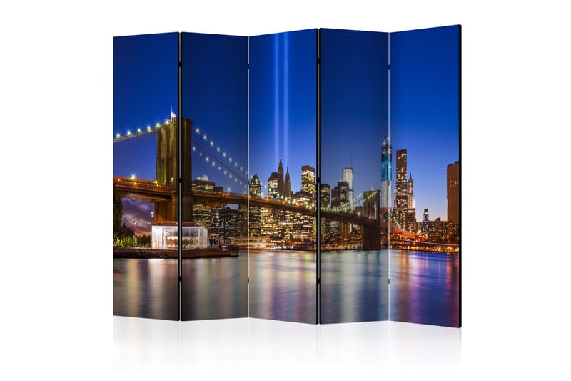 Rumsavdelare Blue New York 225x172 - Artgeist sp. z o. o. - Inredning - Rumsavdelare - Vikskärm