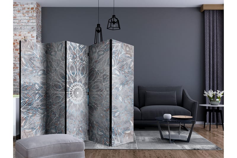 Rumsavdelare Blurred Mandala II 225x172 cm - Artgeist sp. z o. o. - Inredning - Rumsavdelare - Vikskärm