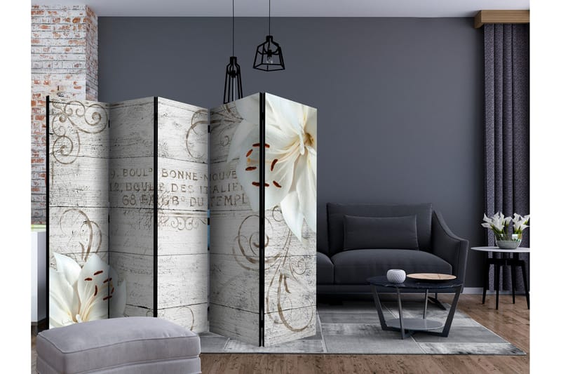 Rumsavdelare - Bonne Nouvelle II 225x172 - Artgeist sp. z o. o. - Inredning - Rumsavdelare - Vikskärm