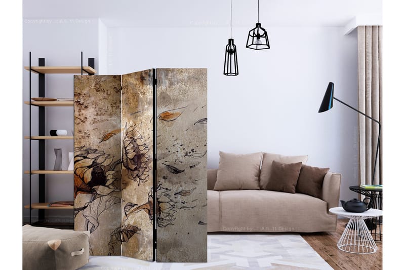 Rumsavdelare - Breath of wind 135x172 - Artgeist sp. z o. o. - Inredning - Rumsavdelare - Vikskärm