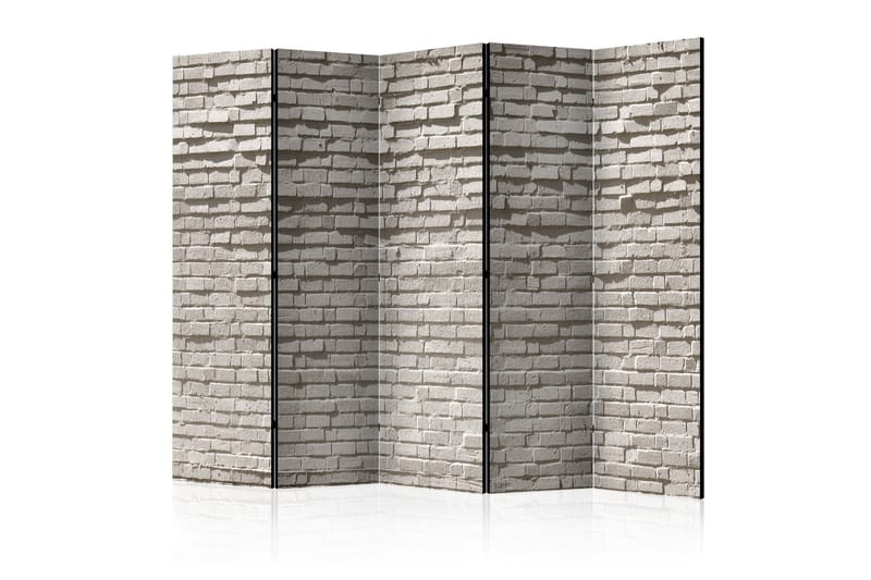 Rumsavdelare - Brick Wall: Minimalism II 225x172 - Artgeist sp. z o. o. - Inredning - Rumsavdelare - Vikskärm