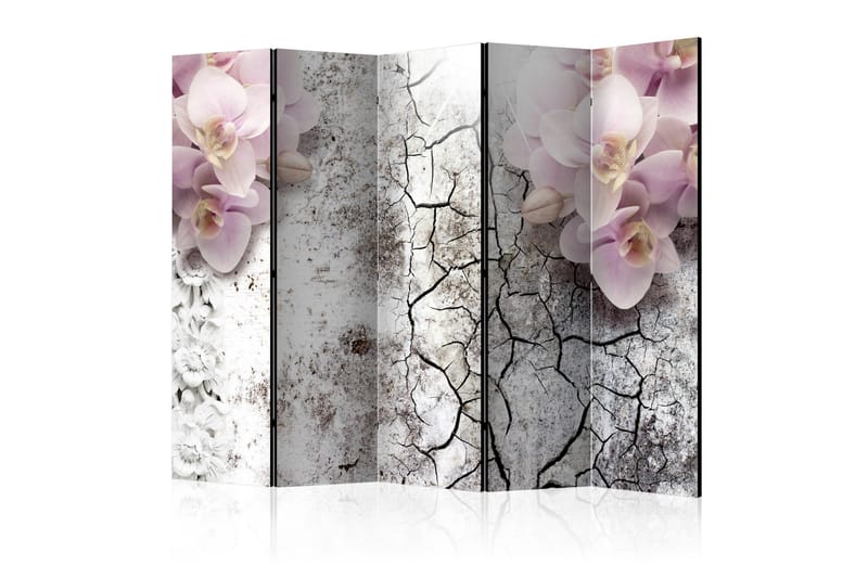 Rumsavdelare - Bright red orchids II 225x172, Artgeist sp. z o. o.