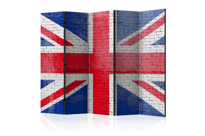 Rumsavdelare - British flag II 225x172 - Artgeist sp. z o. o. - Inredning - Rumsavdelare - Vikskärm