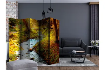 Rumsavdelare - brook (sunrise) II 225x172 - Artgeist sp. z o. o. - Inredning - Rumsavdelare - Vikskärm