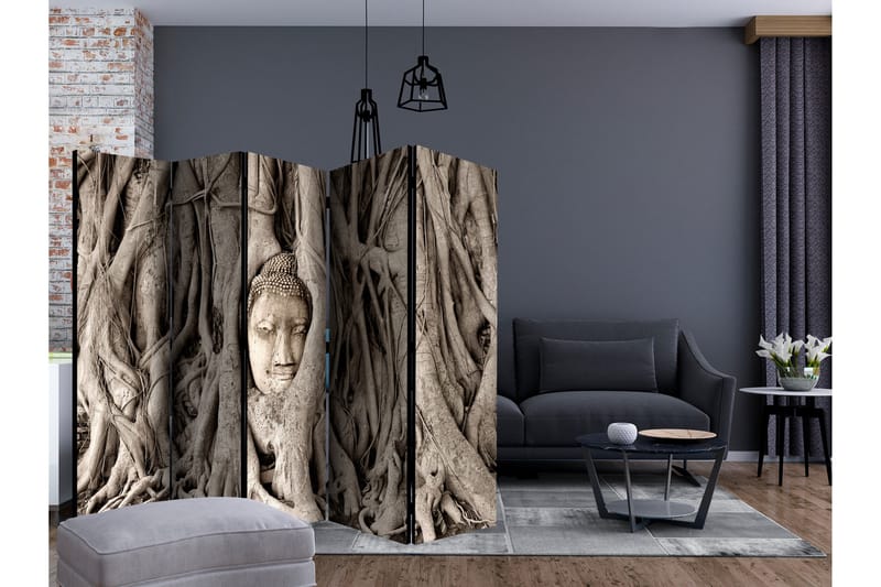 Rumsavdelare - Buddha's Tree II 225x172 - Artgeist sp. z o. o. - Inredning - Rumsavdelare - Vikskärm