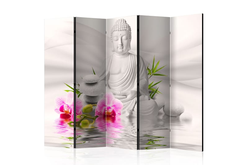 Rumsavdelare Buddha And Orchids 225x172 - Artgeist sp. z o. o. - Inredning - Rumsavdelare - Vikskärm