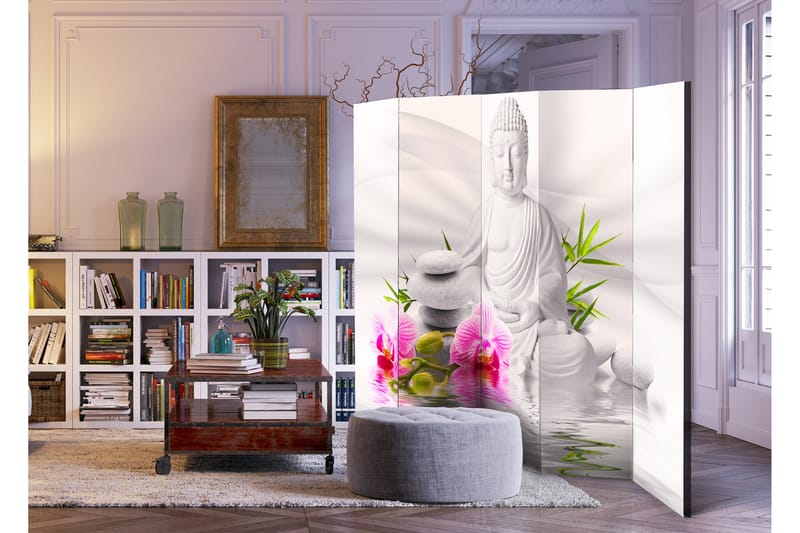 Rumsavdelare Buddha And Orchids 225x172 - Artgeist sp. z o. o. - Inredning - Rumsavdelare - Vikskärm