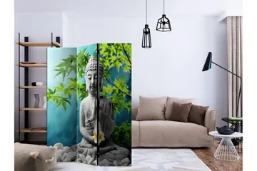 Rumsavdelare - Buddha: Beauty of Meditation 135x172 - Artgeist sp. z o. o. - Inredning - Rumsavdelare - Vikskärm
