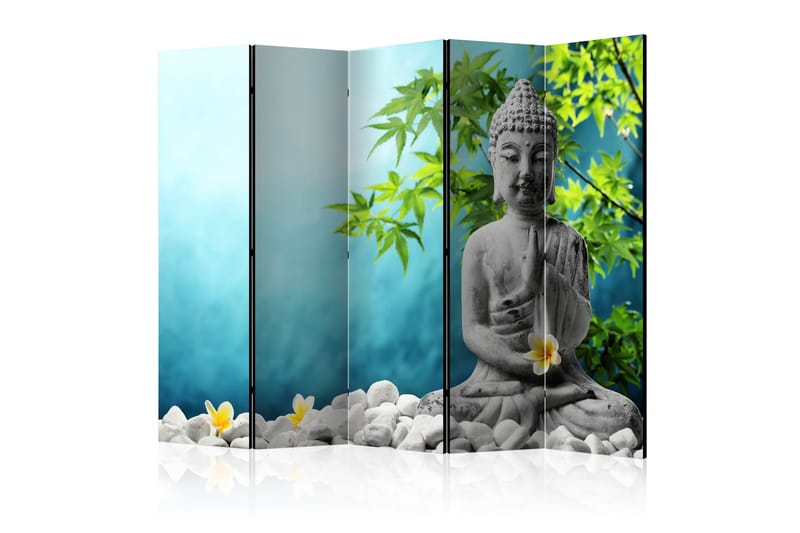 Rumsavdelare - Buddha: Beauty of Meditation II 225x172 - Artgeist sp. z o. o. - Inredning - Rumsavdelare - Vikskärm