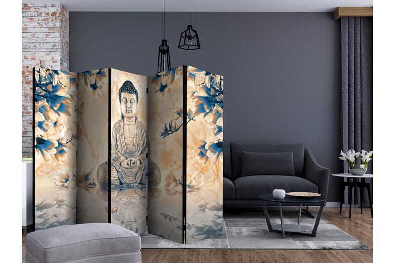 Rumsavdelare Buddha of Prosperity II 225x172 cm - Artgeist sp. z o. o. - Inredning - Rumsavdelare - Vikskärm