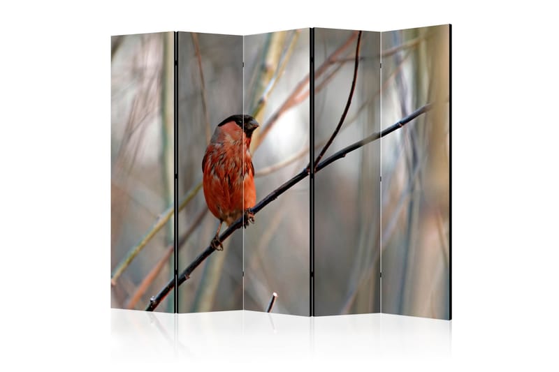 Rumsavdelare - Bullfinch in the forest II 225x172 - Artgeist sp. z o. o. - Inredning - Rumsavdelare - Vikskärm