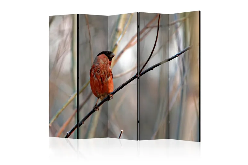 Rumsavdelare - Bullfinch in the forest II 225x172, Artgeist sp. z o. o.
