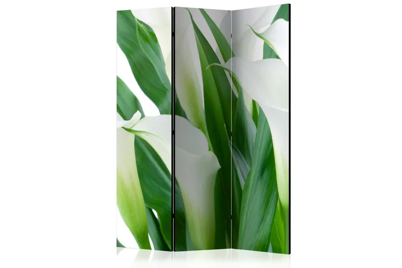 Rumsavdelare Bunch of Flowers - Callas 135x172 cm, Artgeist sp. z o. o.