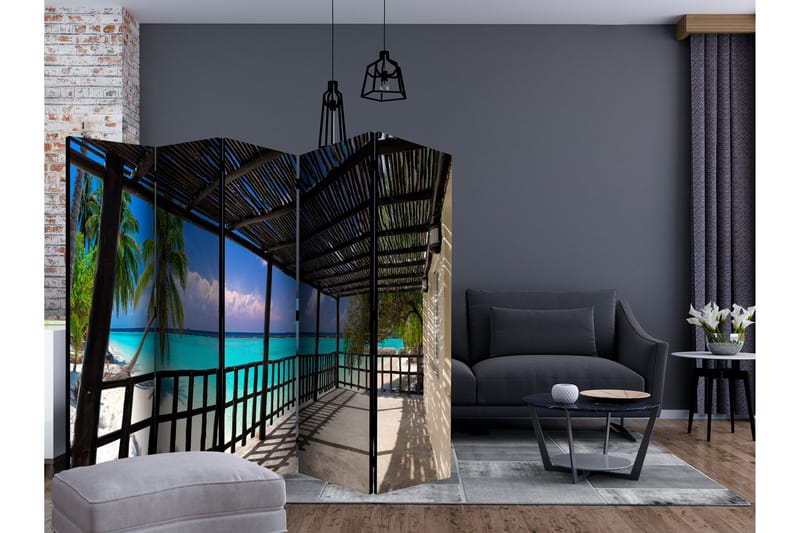 Rumsavdelare - Carefree Paradise II 225x172 - Artgeist sp. z o. o. - Inredning - Rumsavdelare - Vikskärm