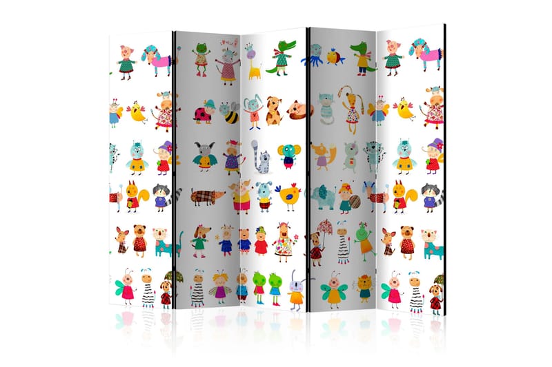 Rumsavdelare Cartoon Pets 225x172, Artgeist sp. z o. o.