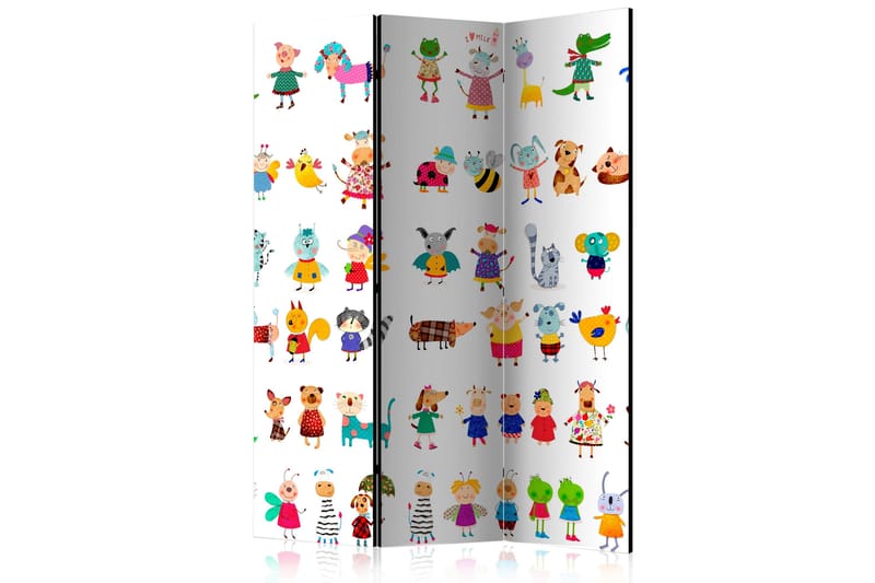 Rumsavdelare Cartoon Pets 135x172, Artgeist sp. z o. o.