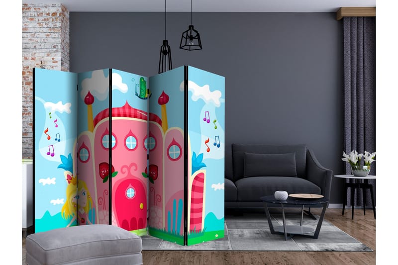 Rumsavdelare - Castle II 225x172 - Artgeist sp. z o. o. - Inredning - Rumsavdelare - Vikskärm