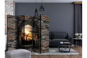 Rumsavdelare - Castle Window II 225x172 - Artgeist sp. z o. o. - Inredning - Rumsavdelare - Vikskärm