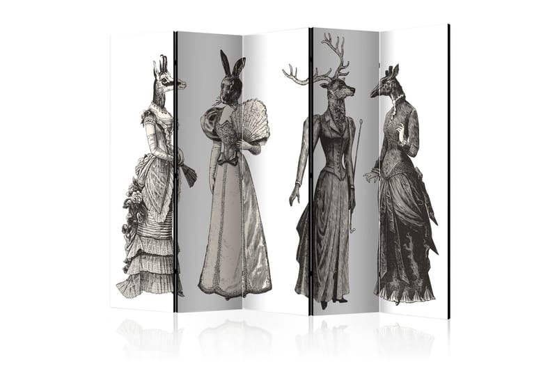 Rumsavdelare Chic Zoo 225x172, Artgeist sp. z o. o.