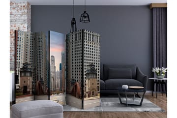 Rumsavdelare - Chicago street II 225x172 - Artgeist sp. z o. o. - Inredning - Rumsavdelare - Vikskärm