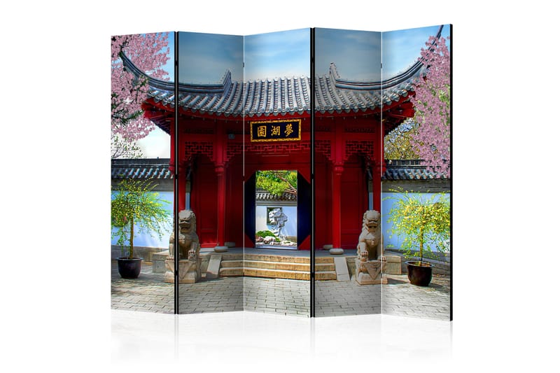Rumsavdelare - Chinese botanical garden Montreal 225x172 - Artgeist sp. z o. o. - Inredning - Rumsavdelare - Vikskärm