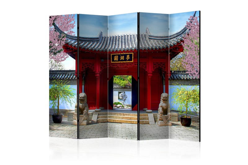 Rumsavdelare - Chinese botanical garden Montreal 225x172, Artgeist sp. z o. o.