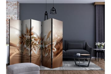 Rumsavdelare - Chocolate Lilies II 225x172 - Artgeist sp. z o. o. - Inredning - Rumsavdelare - Vikskärm