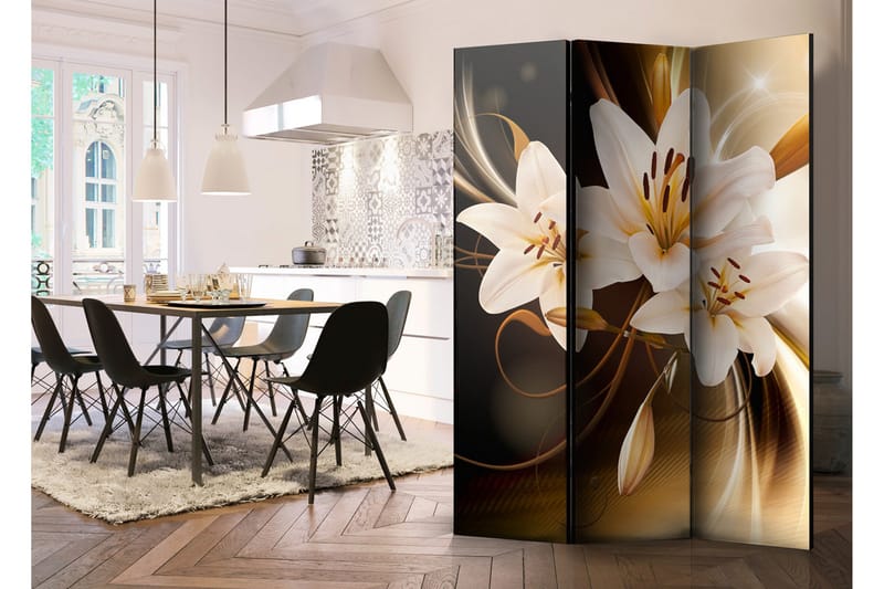 Rumsavdelare Circle Of Light 135x172 - Artgeist sp. z o. o. - Inredning - Rumsavdelare - Vikskärm