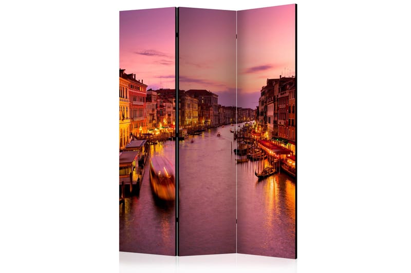 Rumsavdelare - City of lovers, Venice by night 135x172, Artgeist sp. z o. o.