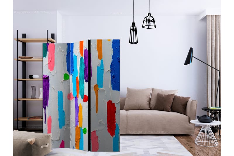 Rumsavdelare - Color Matching 135x172 - Artgeist sp. z o. o. - Inredning - Rumsavdelare - Vikskärm