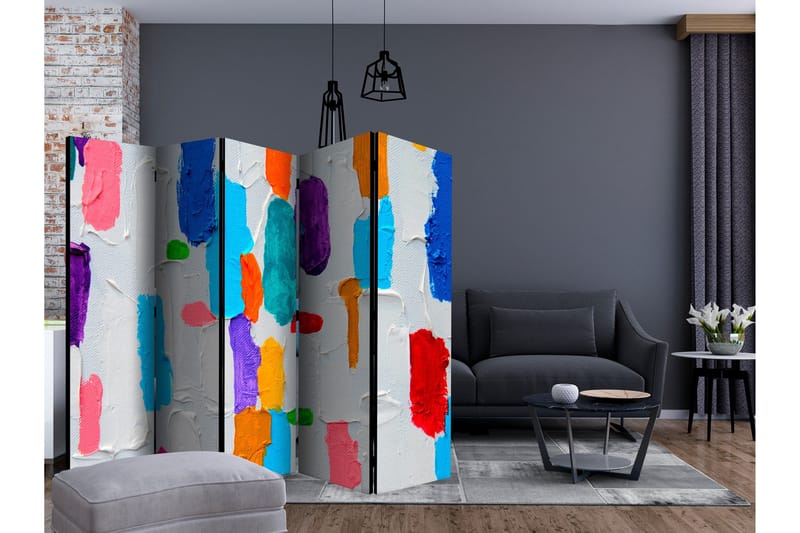 Rumsavdelare - Color Matching II 225x172 - Artgeist sp. z o. o. - Inredning - Rumsavdelare - Vikskärm