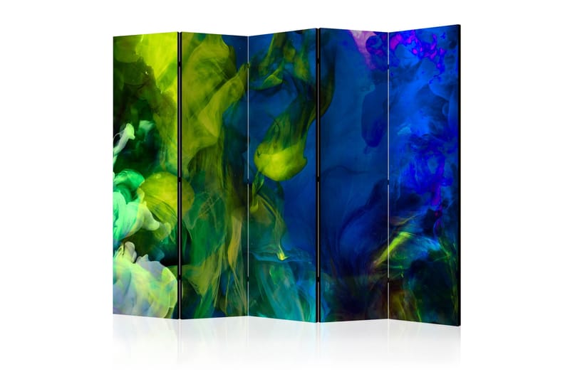 Rumsavdelare - Colored flames II II 225x172 - Artgeist sp. z o. o. - Inredning - Rumsavdelare - Vikskärm