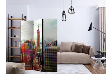 Rumsavdelare Colors of New York City 135x172 cm - Artgeist sp. z o. o. - Inredning - Rumsavdelare - Vikskärm